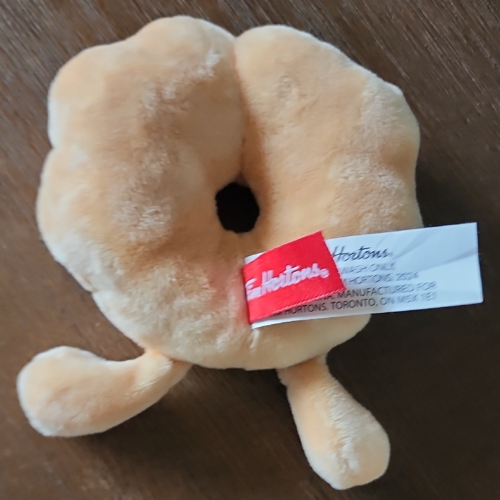NWT Tim Hortons Honey Cruller Plush Toy - Picture 5 of 5